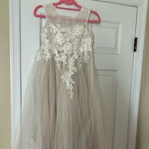 Girls Flower Dress size 7